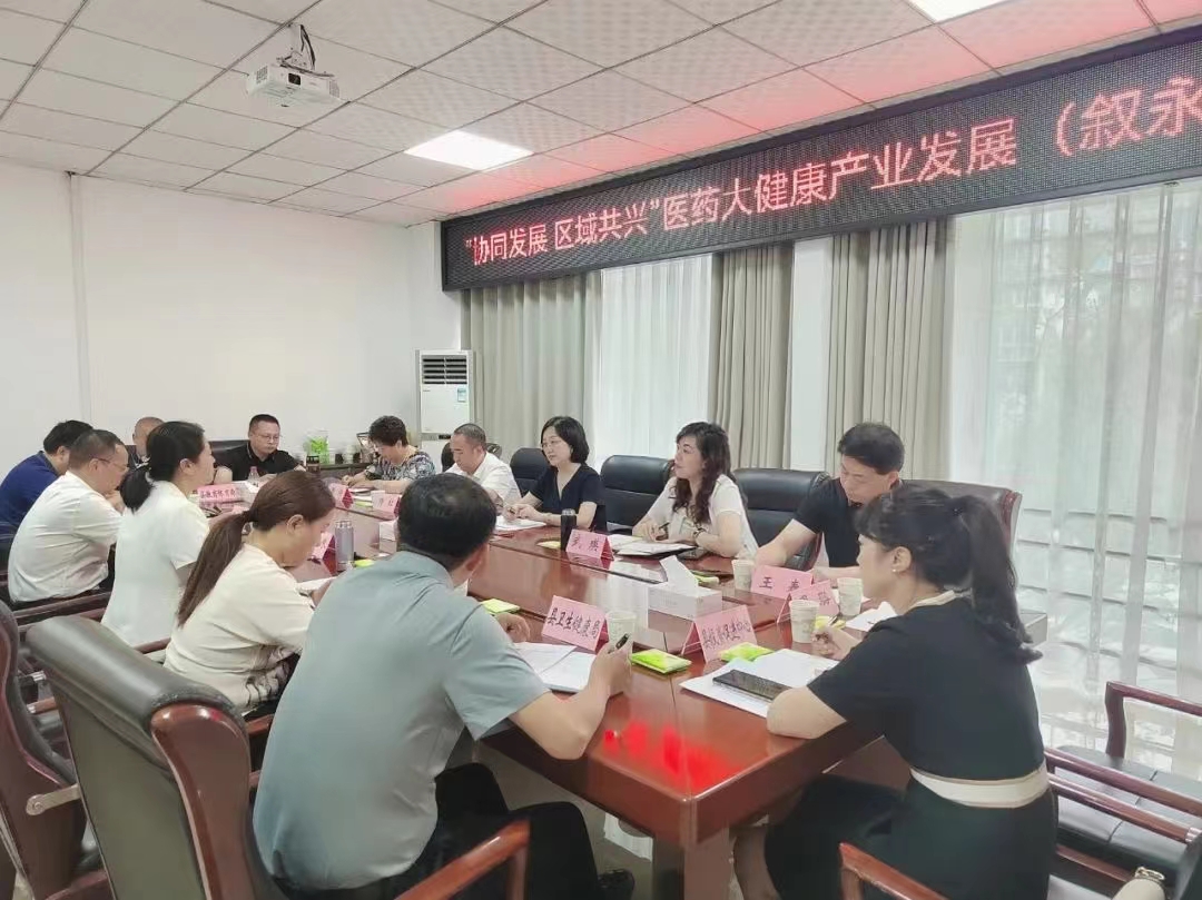 西南醫(yī)投集團與敘永縣人民政府開展“協(xié)同發(fā)展 區(qū)域共興”醫(yī)藥大健康產業(yè)發(fā)展交流座談會